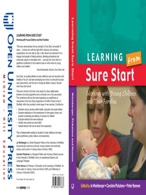 cover image of Learning From Sure Start